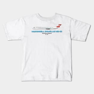 McDonnell Douglas MD-83 - Austrian Airlines Kids T-Shirt